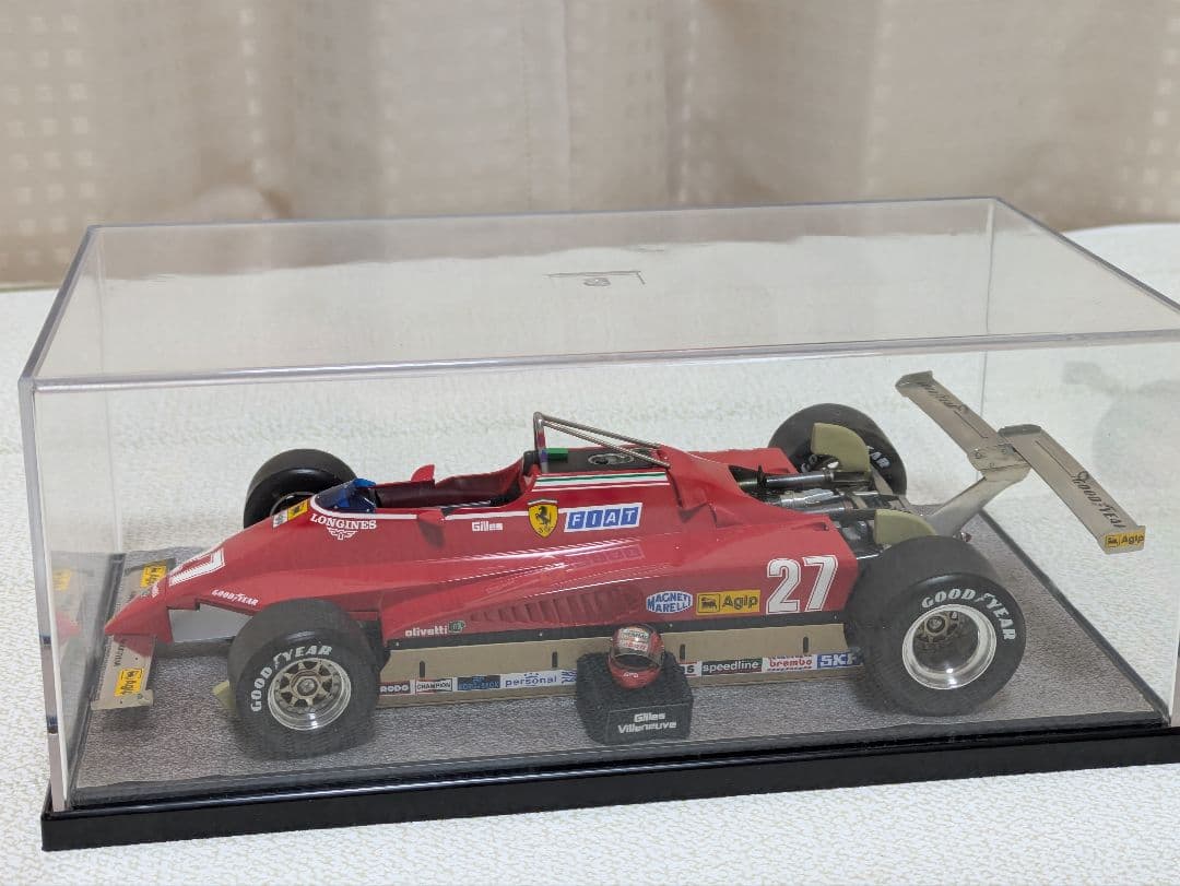 フェラーリ126C2 1982ダブルウィング ジル・ヴィルヌーブ#27