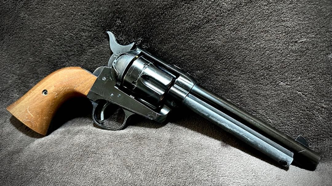 マルシン SAA ガスリボルバー Xカートリッジ ディープブラックABS