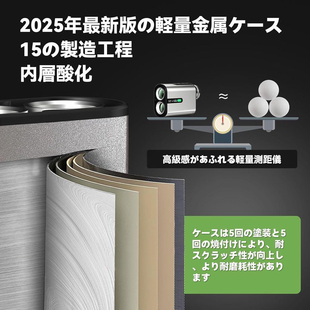 【新品】ゴルフレーザー距離計 Ultra-mini 1000m/1094yd