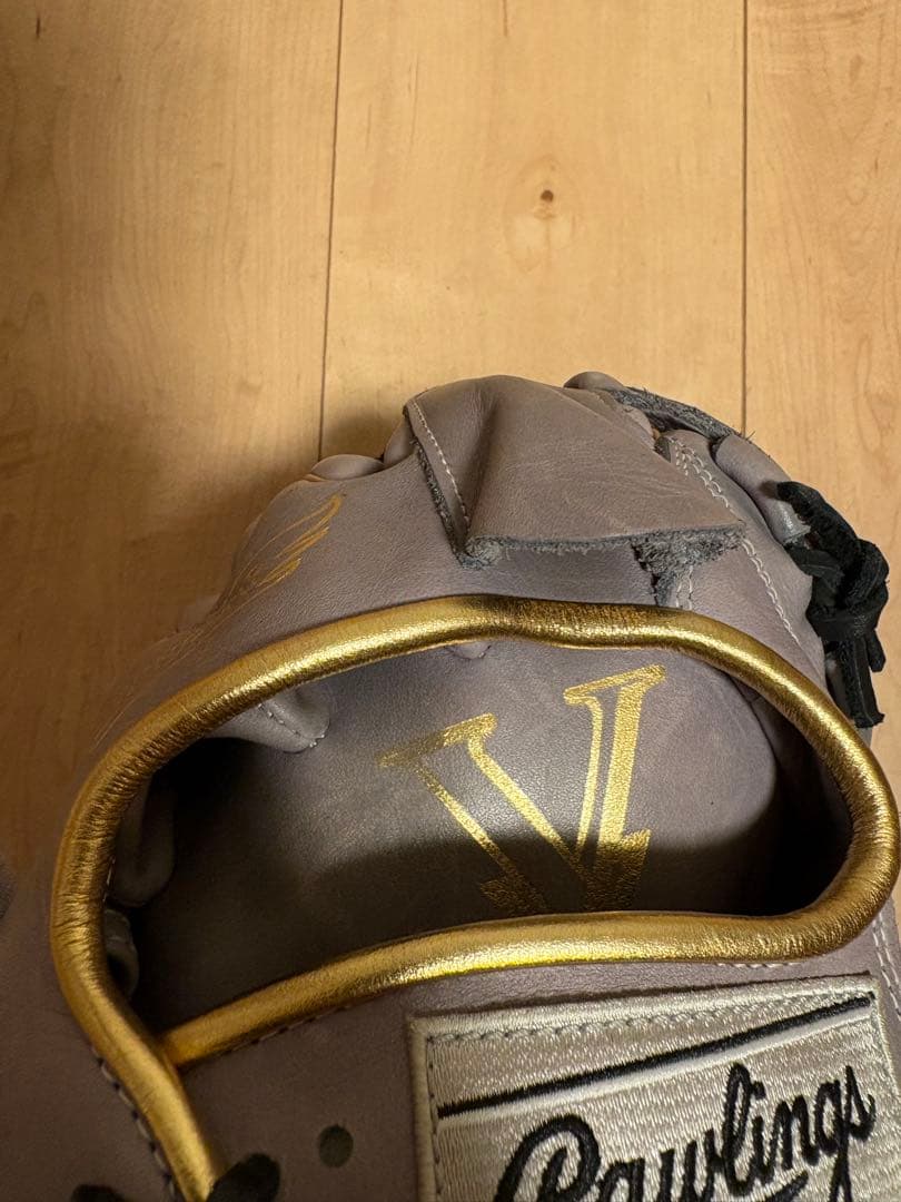 Rawlings 軟式グローブ PRO グレー ゴールド
