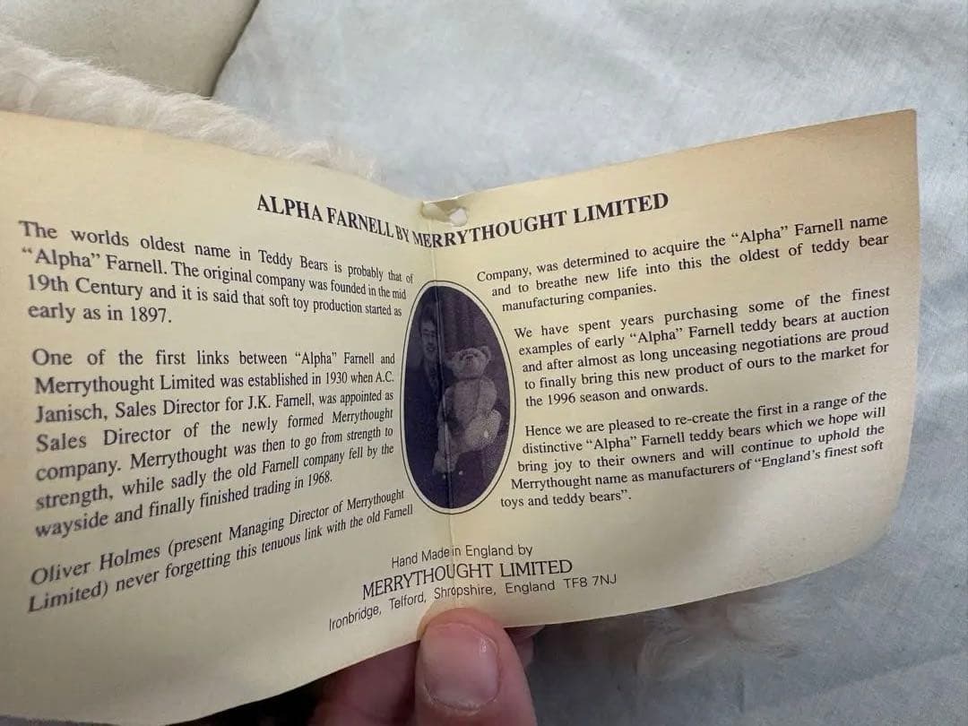 メリーソート ヴィンテージ 限定307/1000 モヘア英国製