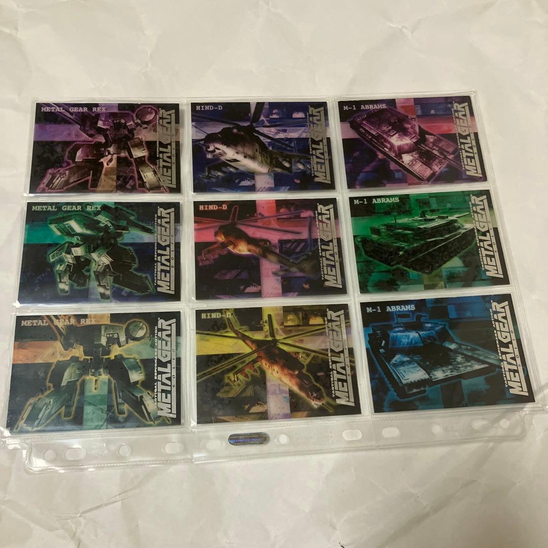 その他 L GEAR SOLID TRADING CARD TURTLE SET