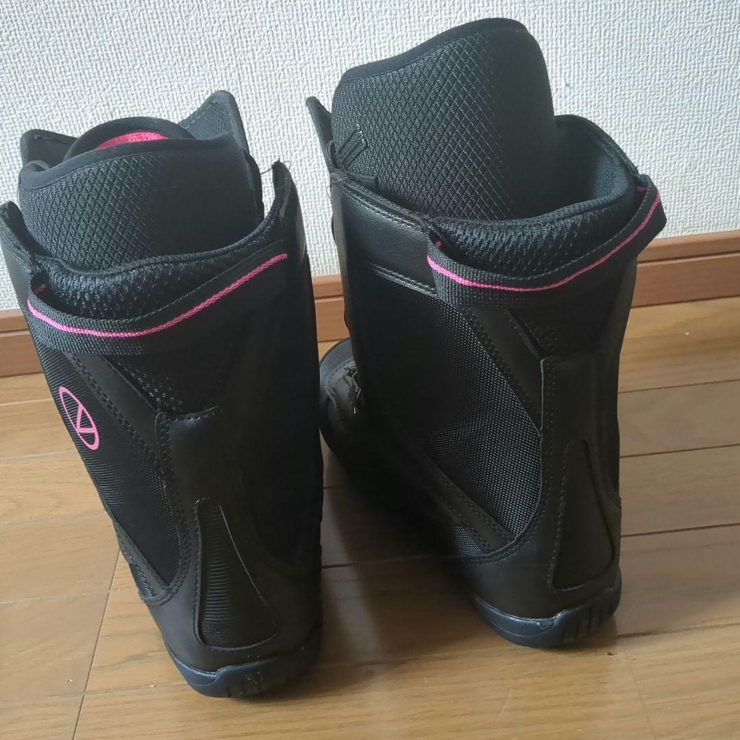LA STARTS スノーボードブーツ 女性用 ブラック/ピンク