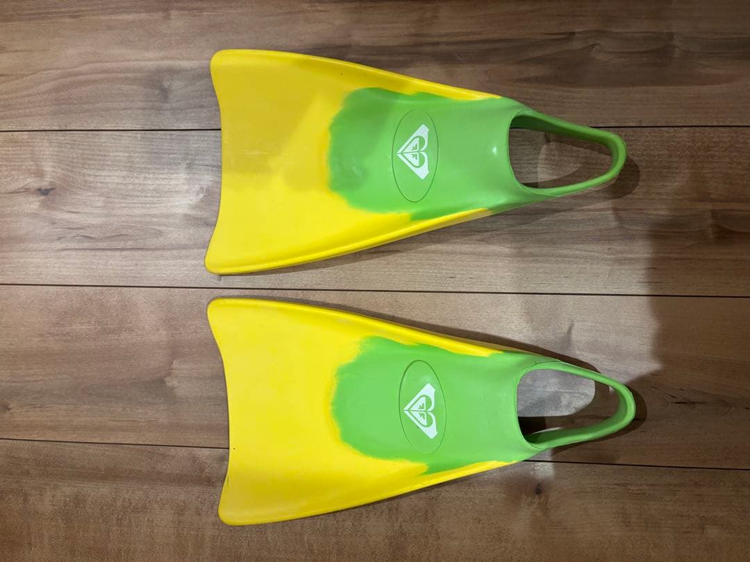 【新品未使用】ROXY ボディボード イエロー/ボディボードフィン