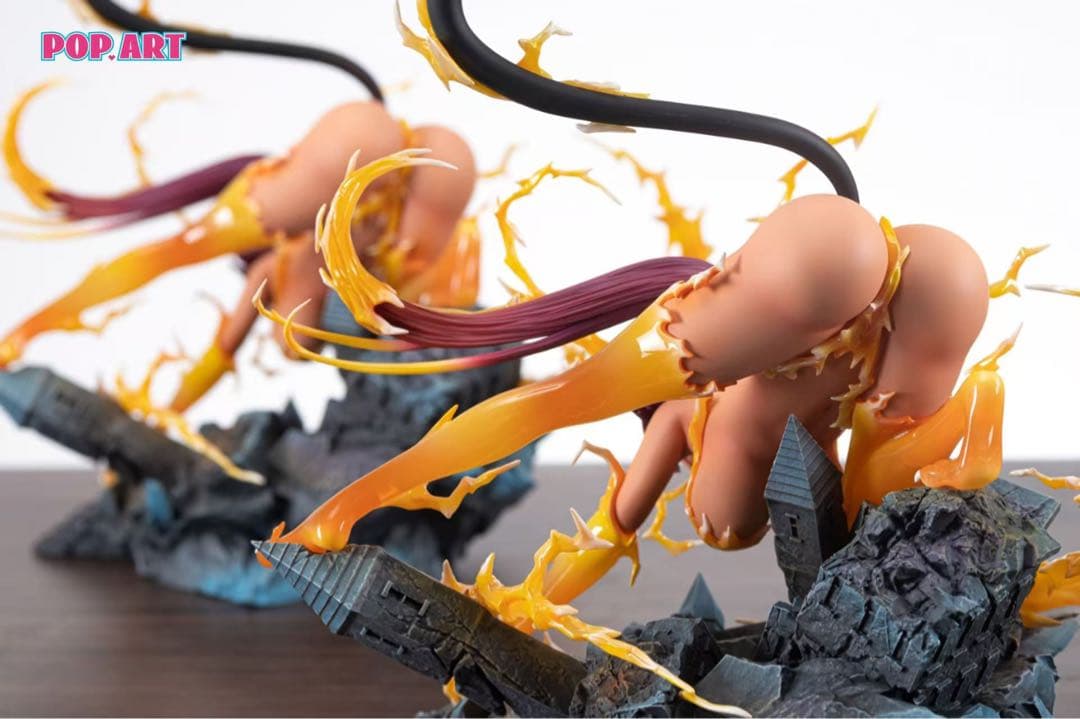 ブリーチBLEACH　四楓院夜一瞬鬨・雷獣戦形　ガレージキッドフィギュア　完成品