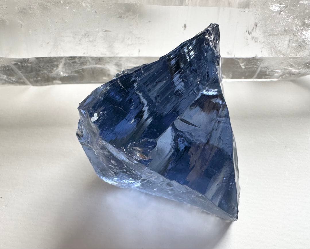 希少色シエラネバダ産アンダラクリスタル　ブルー　高次元ヒーリング　瞑想　覚醒