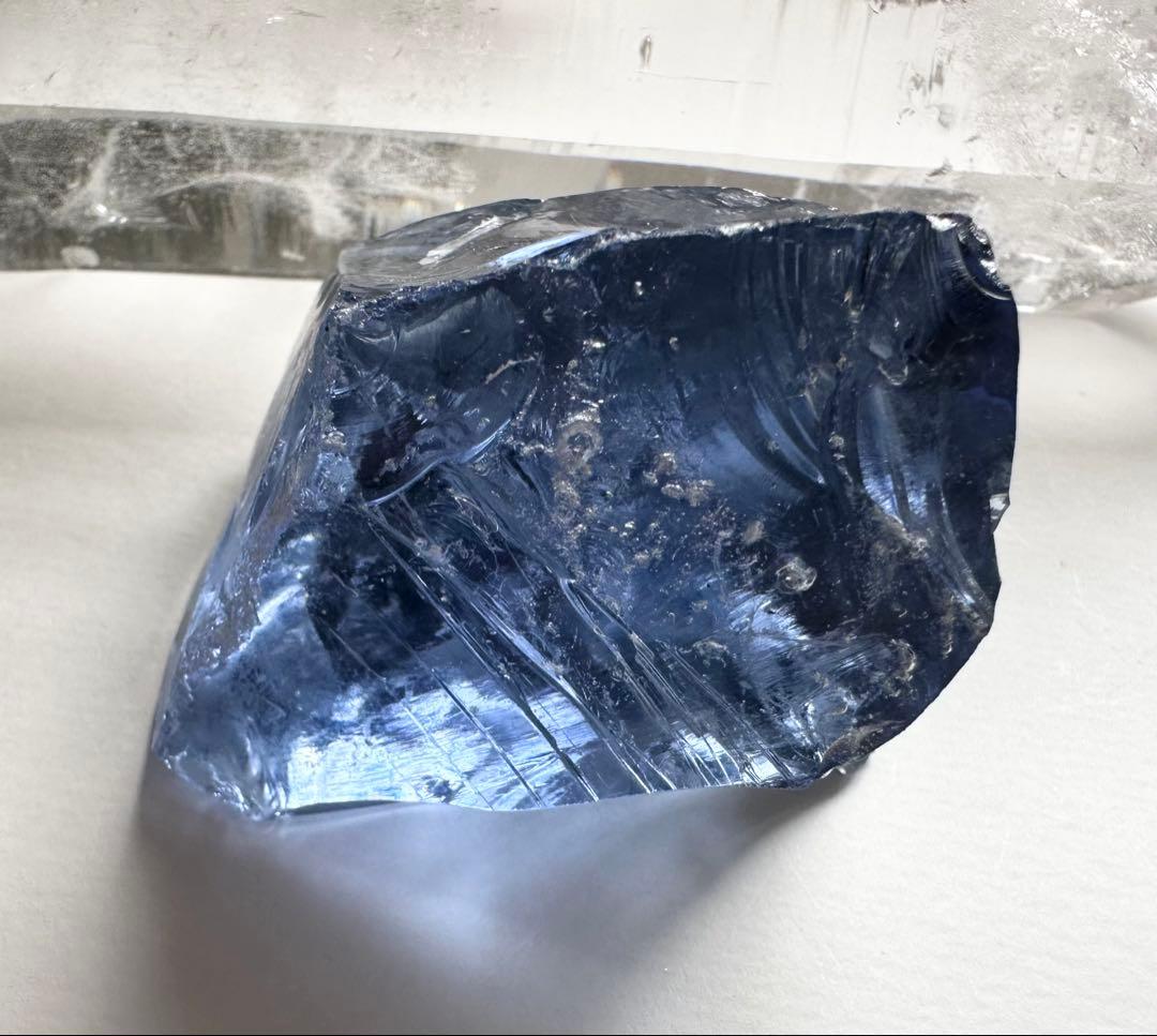 希少色シエラネバダ産アンダラクリスタル　ブルー　高次元ヒーリング　瞑想　覚醒