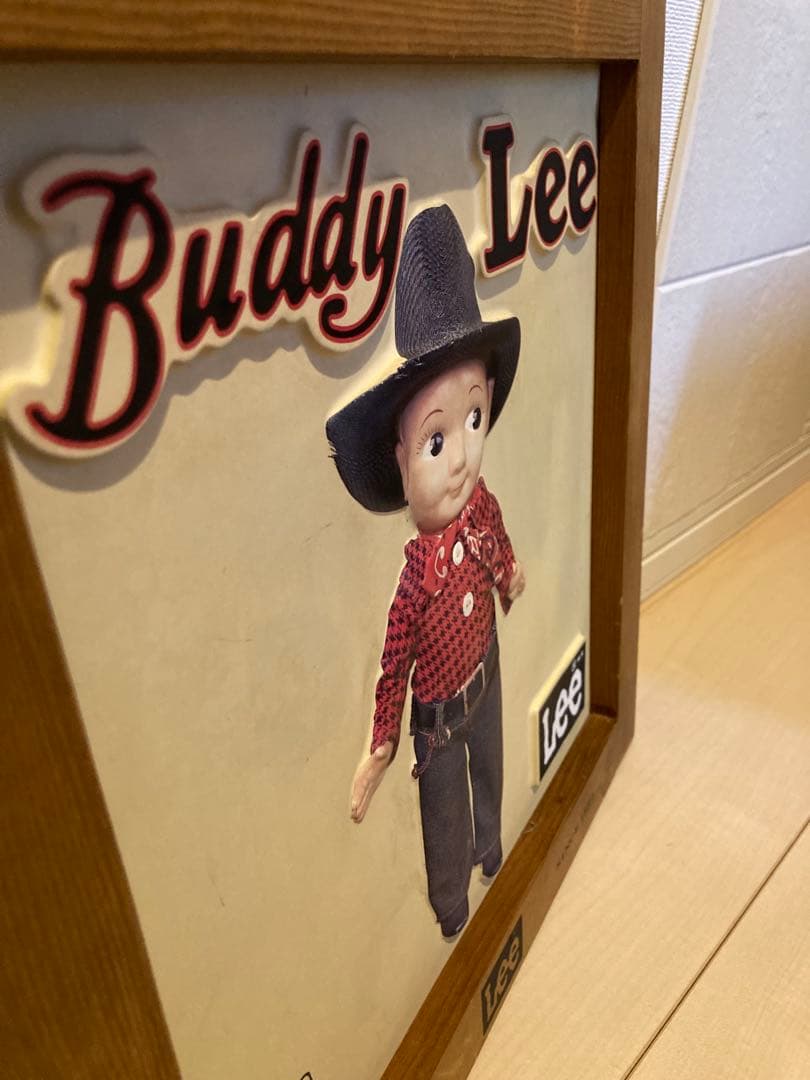 Buddy Lee 人形 Lee 木製看板　バディーリー