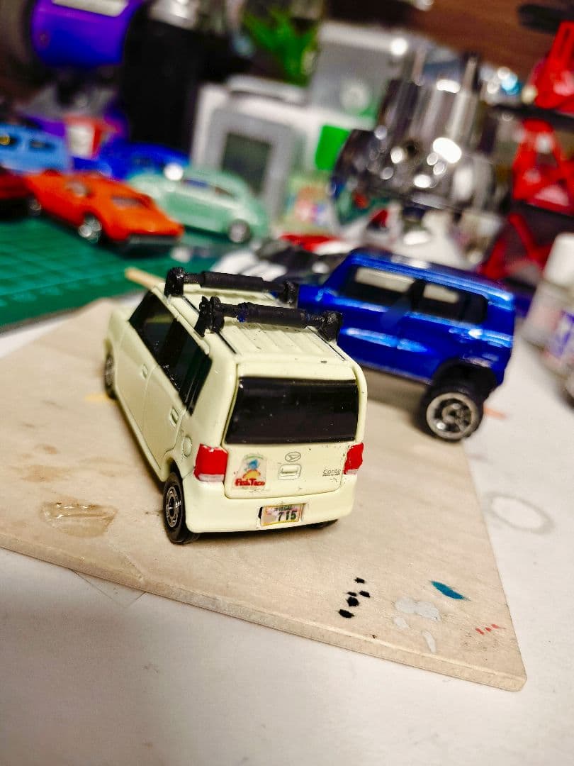 オーダーメイド受付♪ 思い出の愛車をミニカーで完全再現！ レジンジオラマも対応