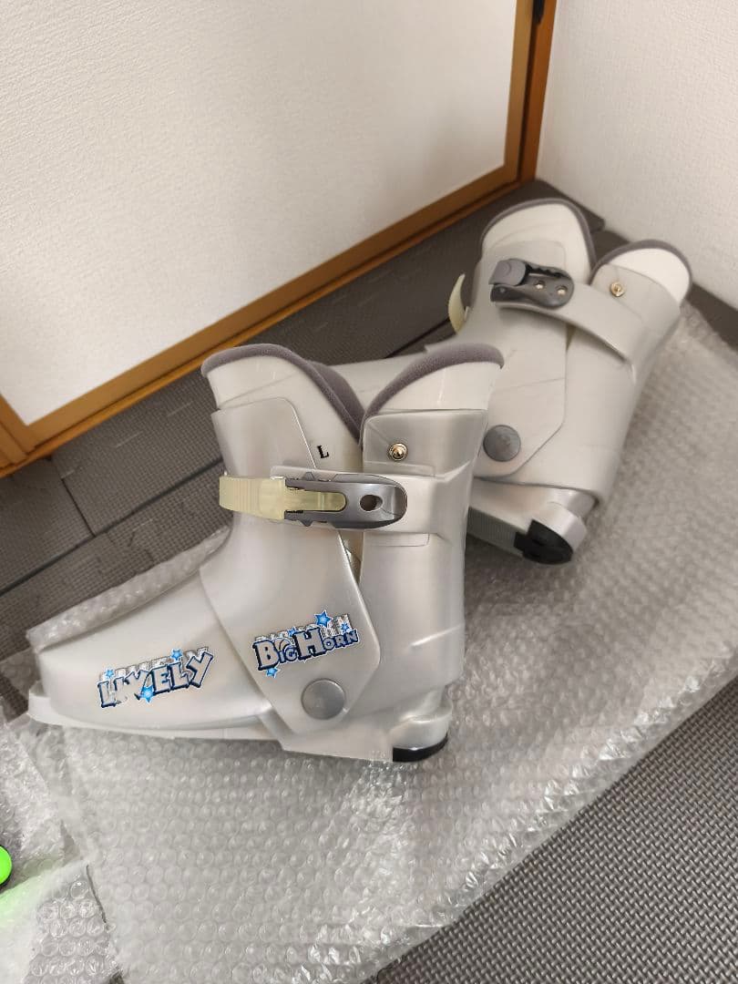 ジュニア スキー板150 セット ブーツ ストック付き