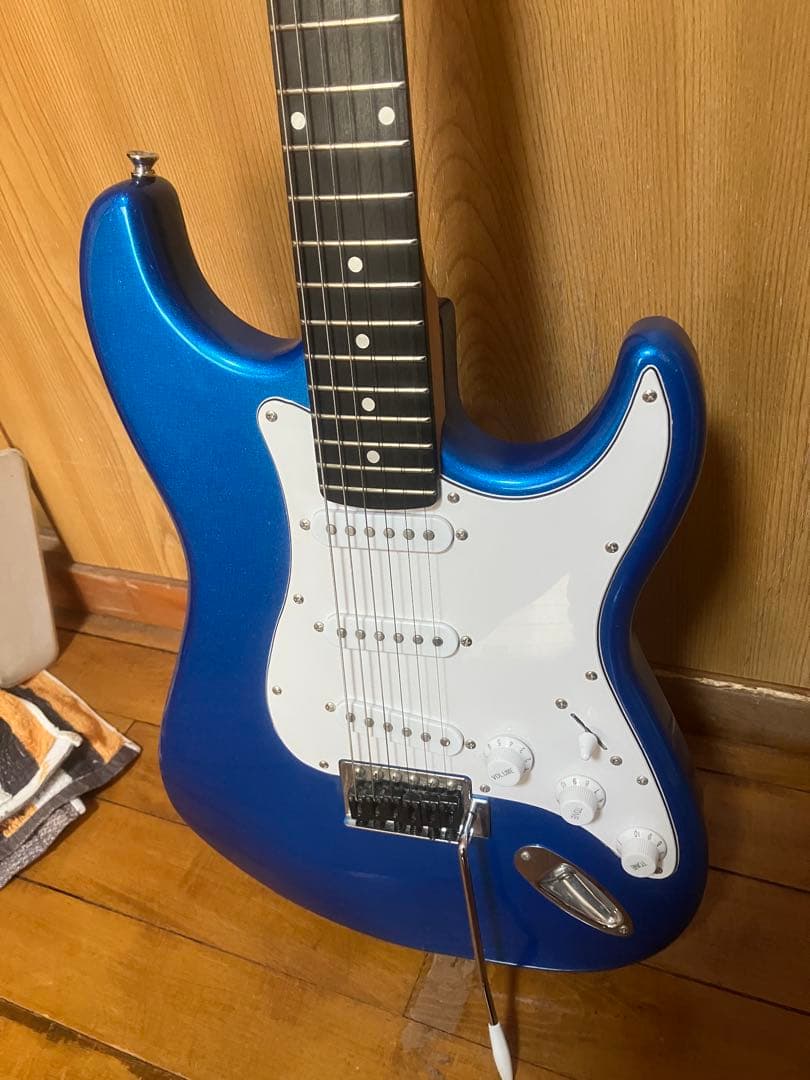 【値下げ】Play Tech プレイテック　ストラト　Fender ギグバック付