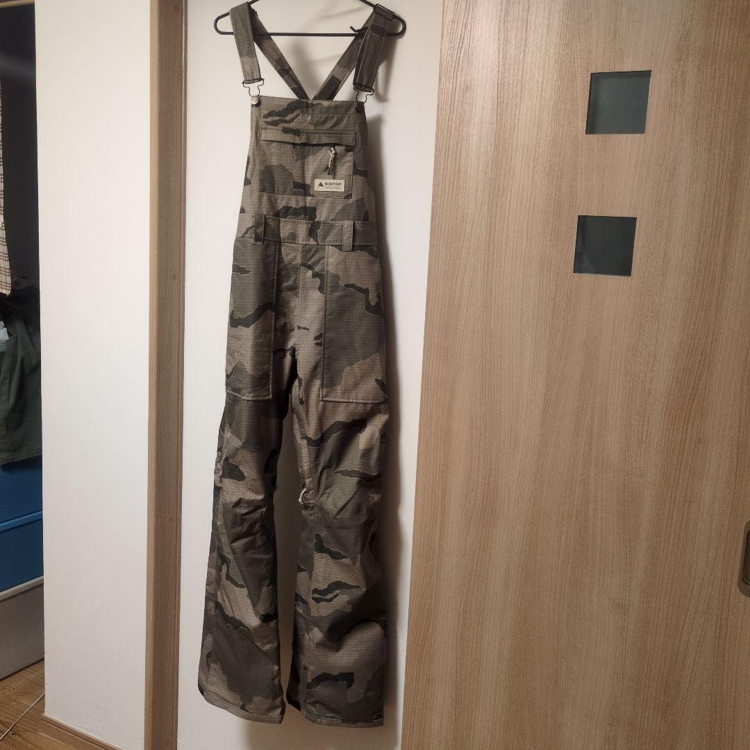 BURTON カモフラージュオーバーオール レディース