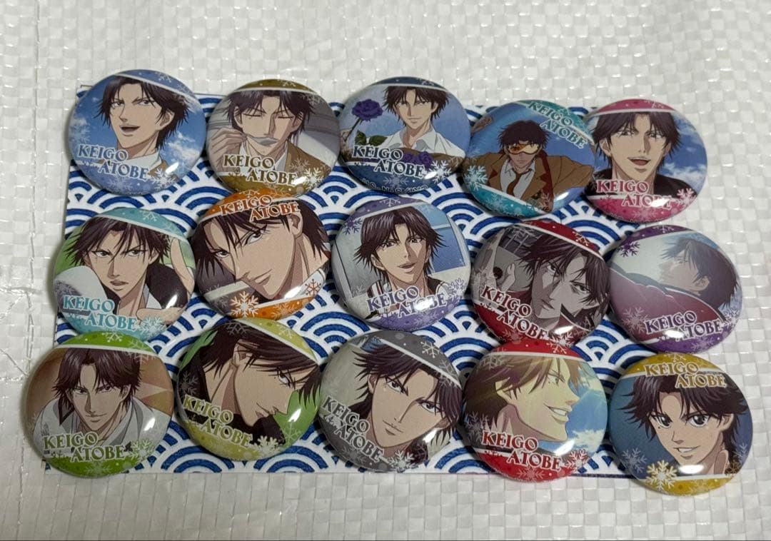 新テニスの王子様 跡部景吾 缶バッジ セット