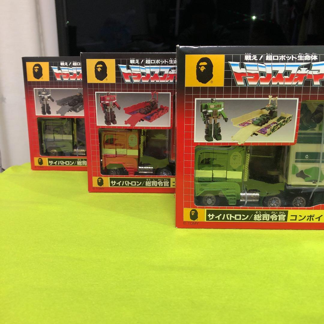 アベイシングエイプ　トランスフォーマー　コンボイ　激レア