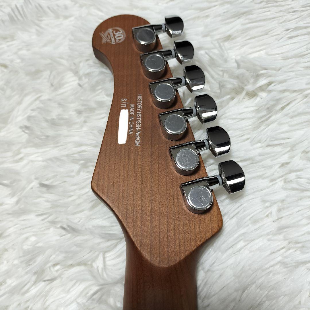 ギター HISTORY HST/SST-Perf/QM BKB