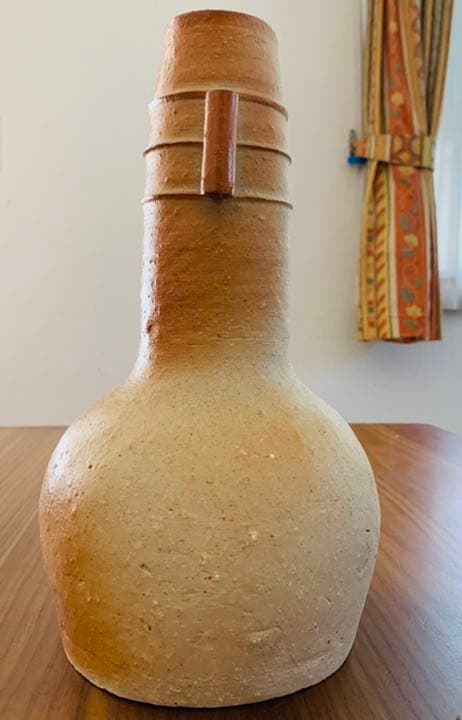 渡辺聡　師森陶岳　備前焼　花入