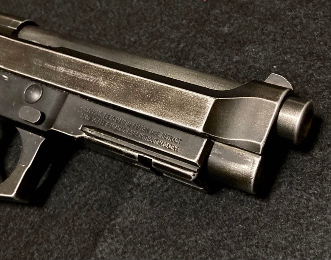 東京マルイ M9 A1 ABS樹脂製 古美 カスタムダメージ塗装 ジャンク品