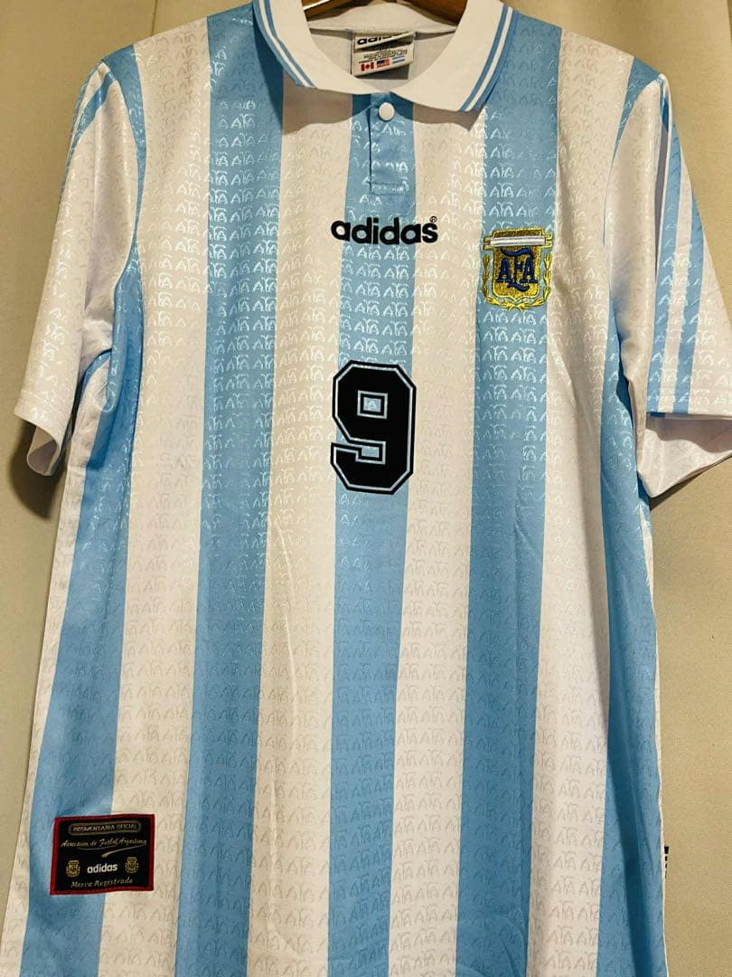 アルゼンチン代表 / 9番 / バティストゥータ / ユニフォーム/