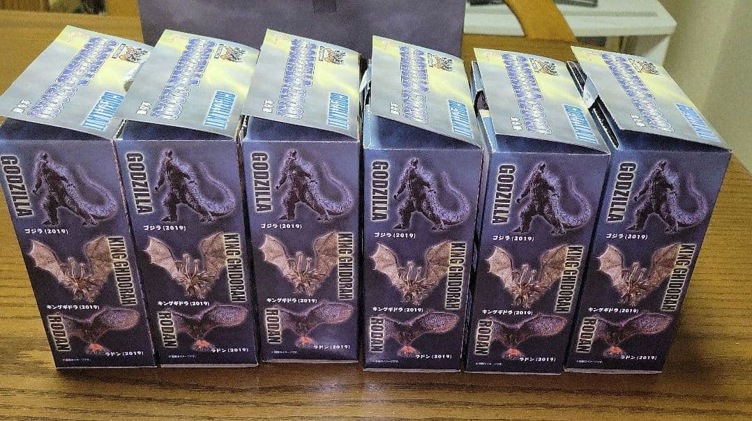 ブリスター未開封　激造　ゴジラ2019 6体セットBOX アートスピリッツ