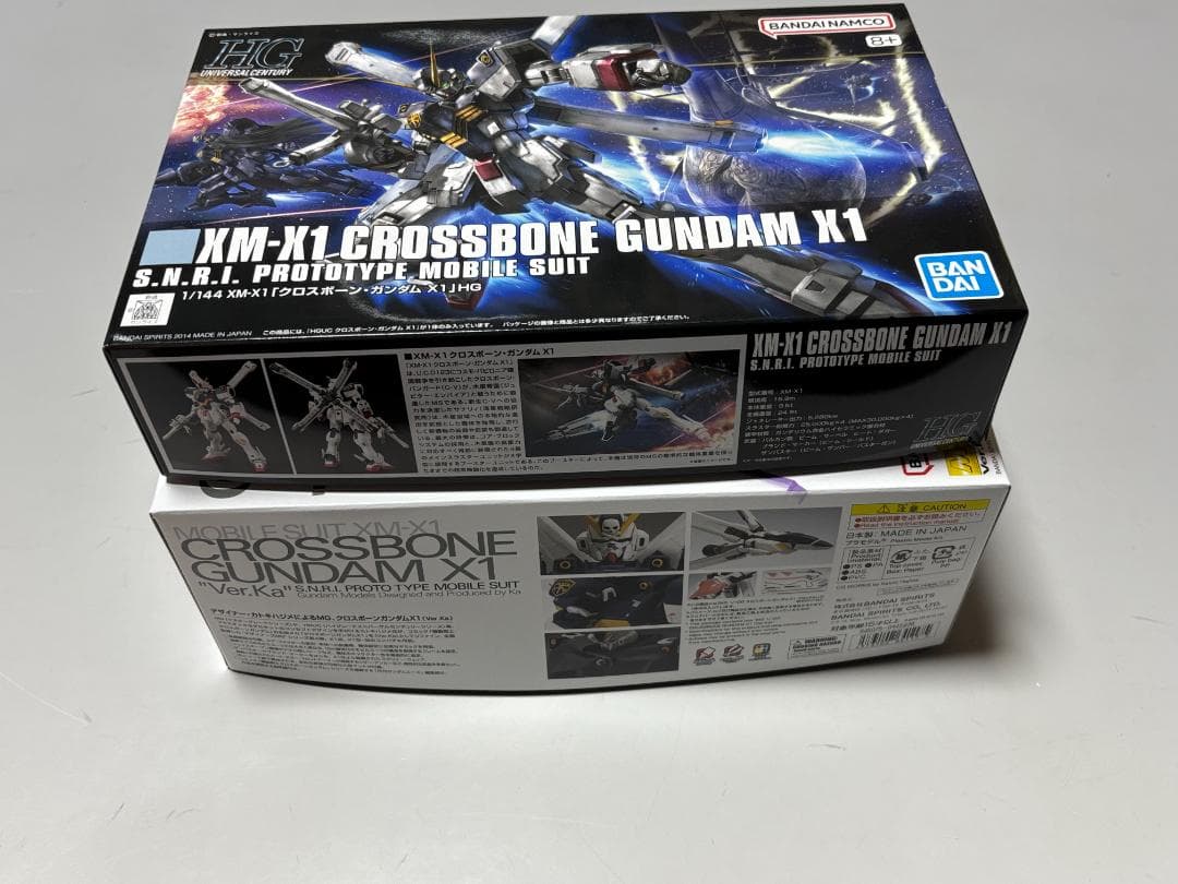【MG HGセット】クロスボーンガンダムX1 verKa