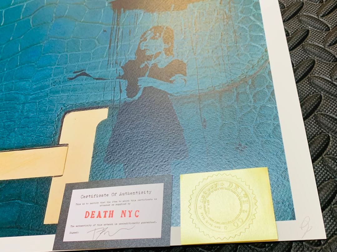 売約済！限定品 正規品DEATH NYC ポップアート 傘少女 エルメス