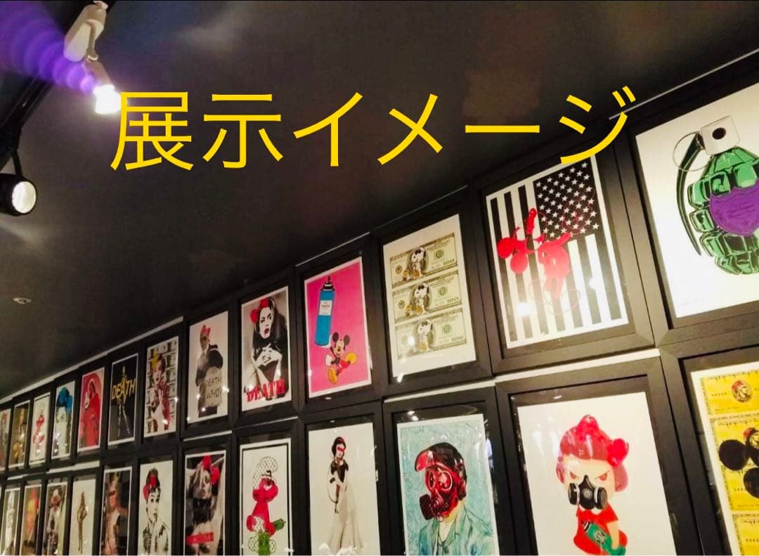 売約済！限定品 正規品DEATH NYC ポップアート 傘少女 エルメス