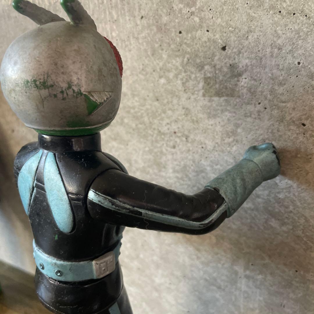 当時物仮面ライダー１号ソフビミドルサイズ