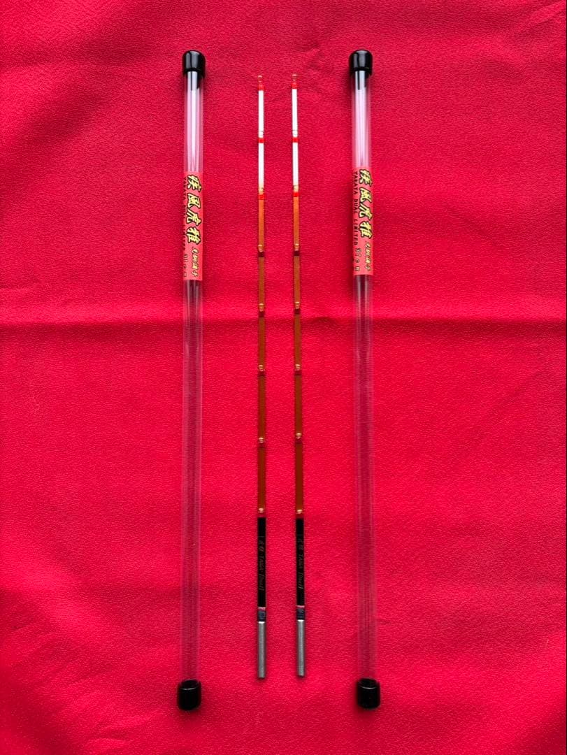 ワカサギ穂先　疾風　虎雅　2本セット