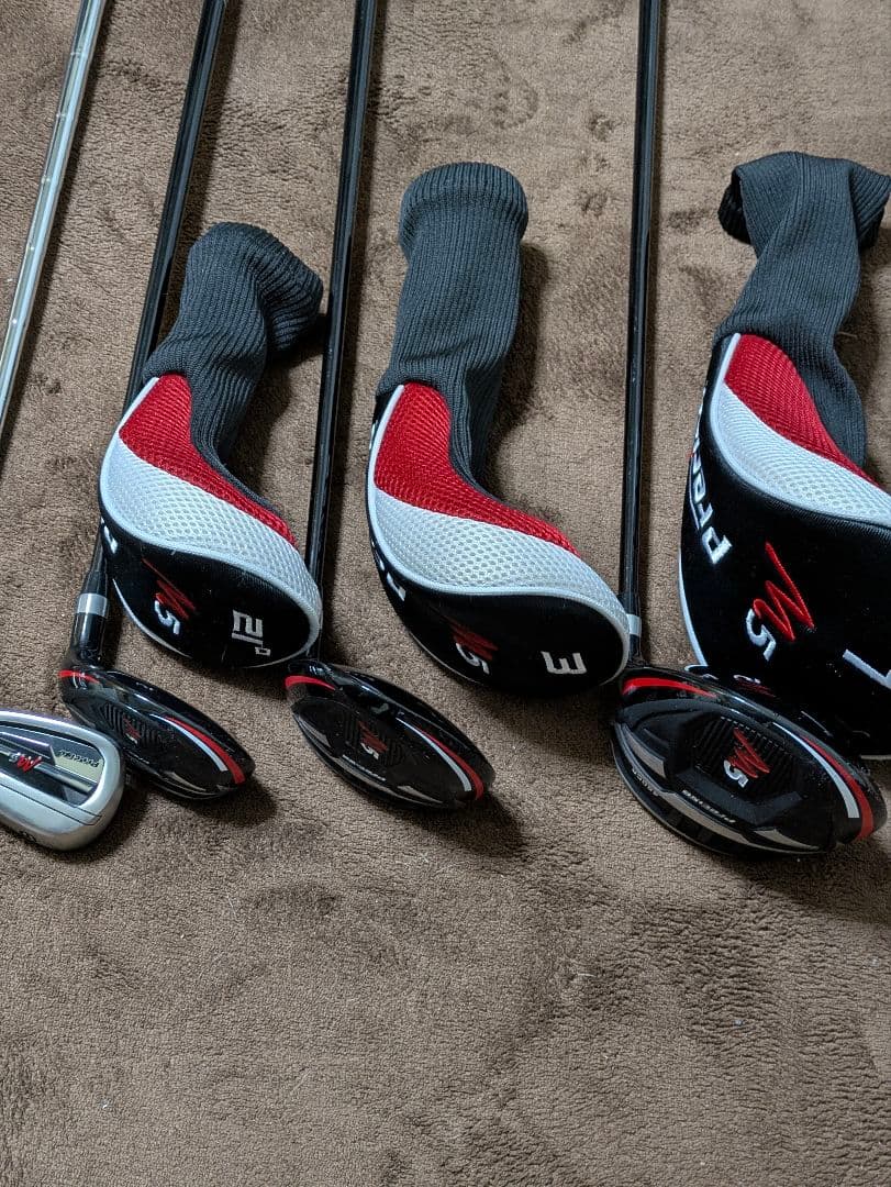 初心者ゴルフキャディーバックセット　メンズ右用