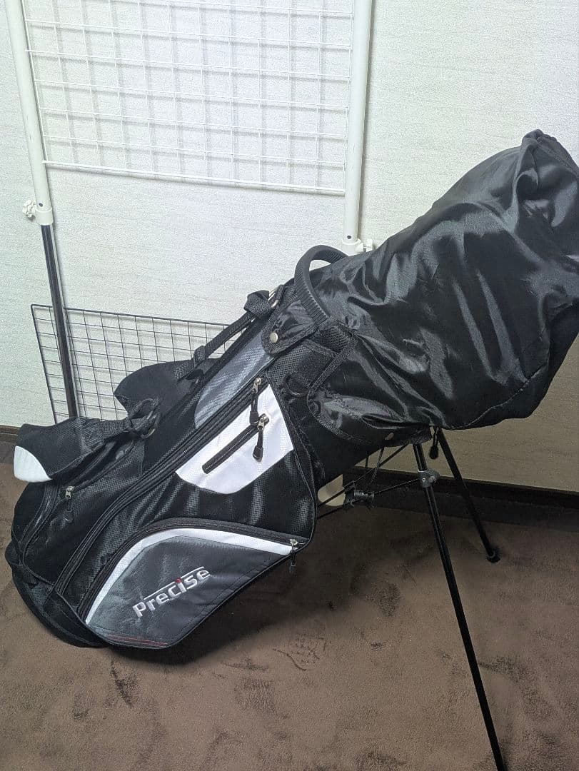 初心者ゴルフキャディーバックセット　メンズ右用