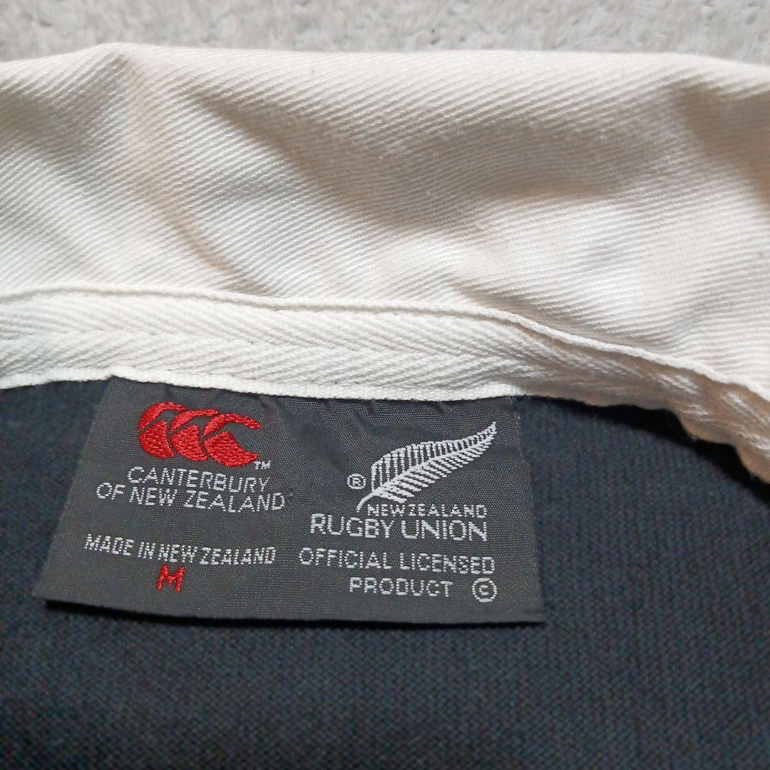 90s カンタベリー オール ブラックス ステインラガー ラグビー ポロシャツ