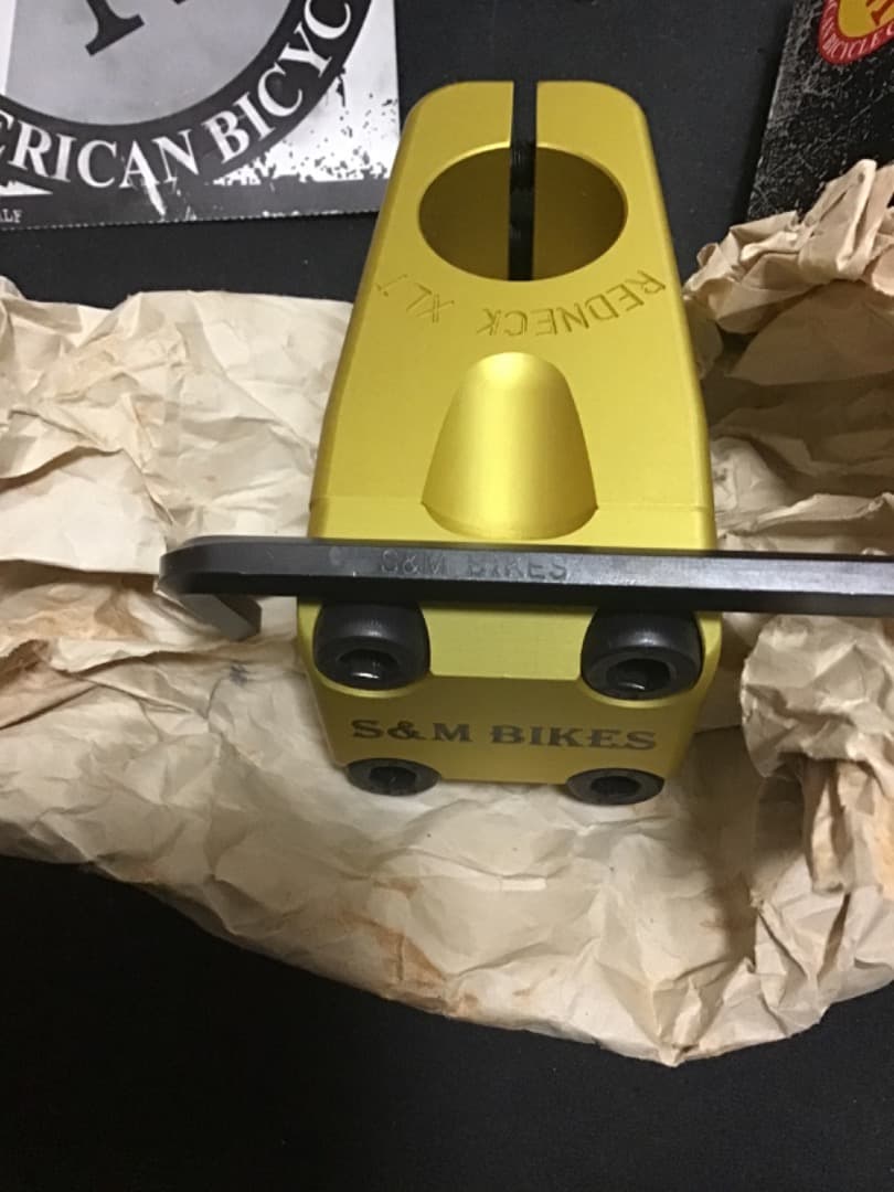 BMX S & M ステム ビンテージ REDNECK XLT