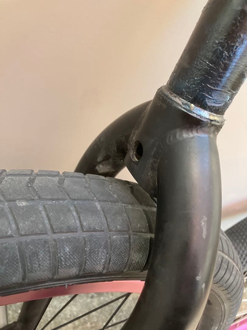 BMXホイールとフォークセット