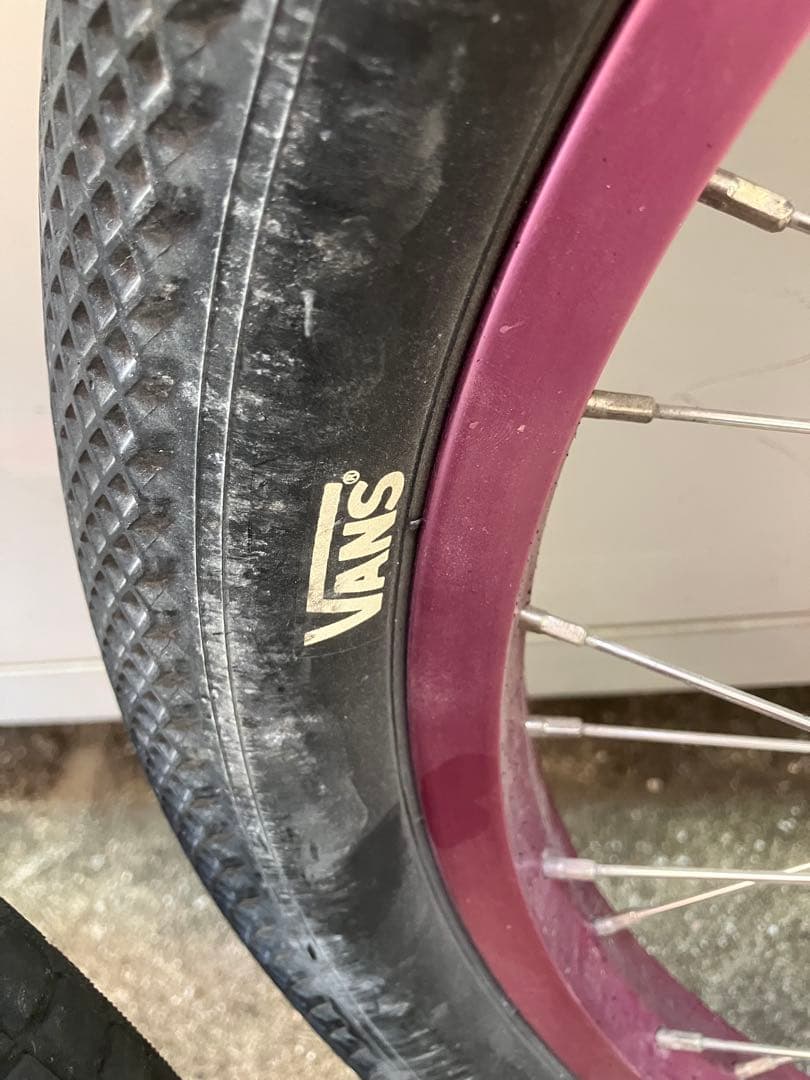 BMXホイールとフォークセット