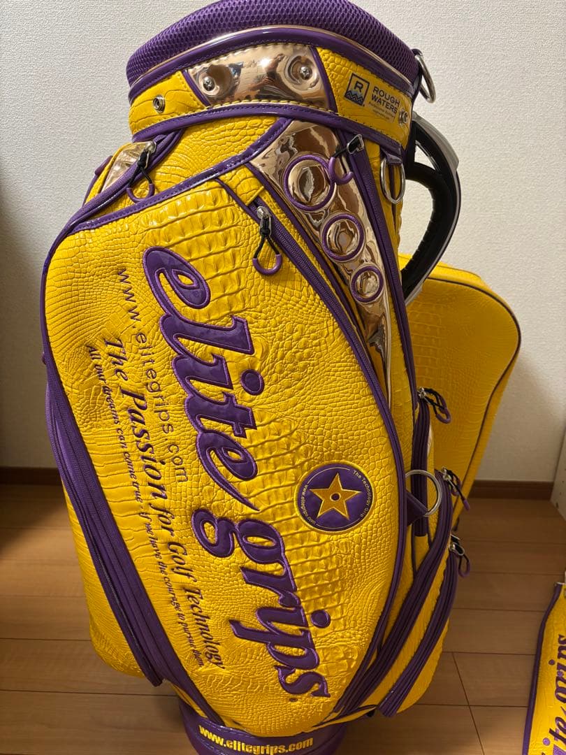 【限定200個】elitegrips エリートグリップ キャディバッグ 片山晋呉