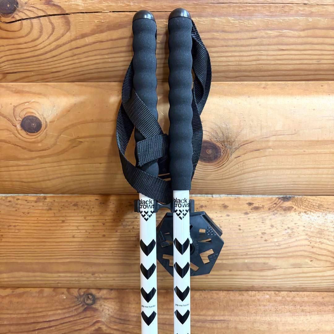 【未使用】Black Crows スキーストック 115cm 