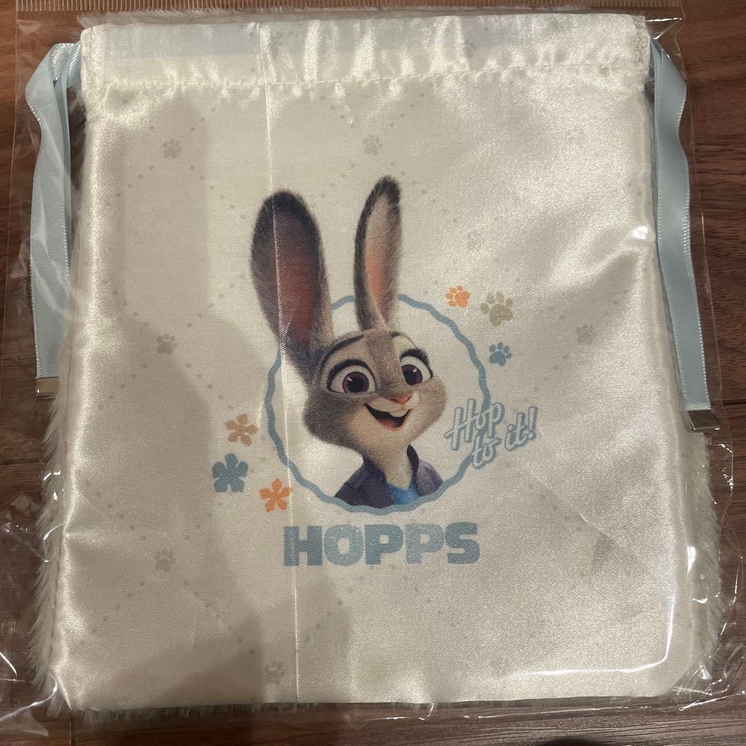 ズートピア2 ジュディポーチ　巾着　プラフック　ブローチ　ヘアバンド　エコバッグ