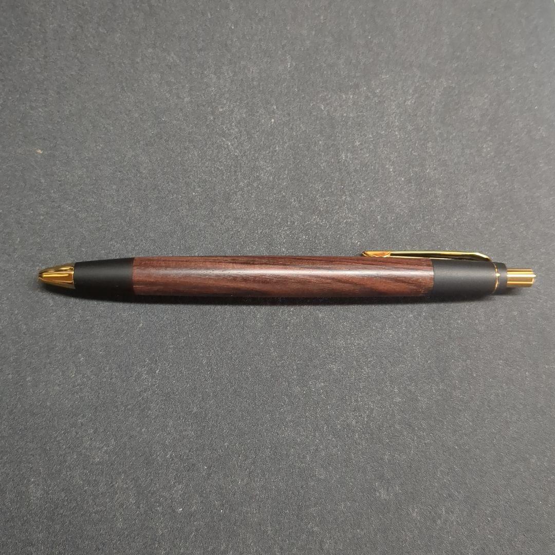 【きたっちK】野原工芸キングウッドシャープペン0.5mm固定金具付き！
