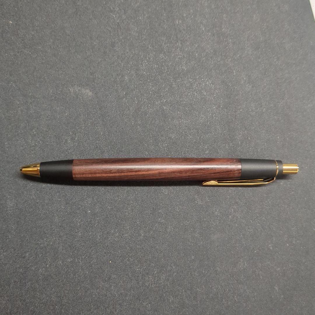 【きたっちK】野原工芸キングウッドシャープペン0.5mm固定金具付き！