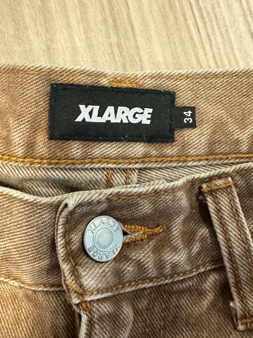 スケートボード XLARGE BAGGY DENIM PANTS