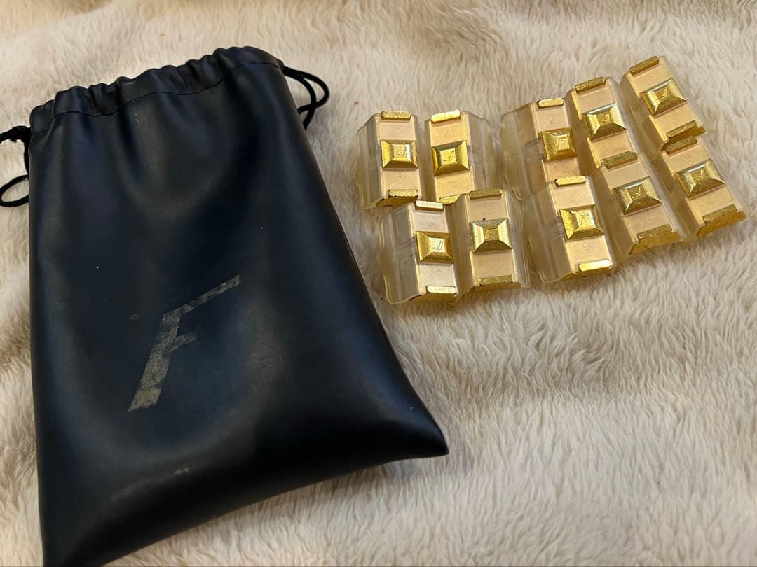 finger weights フィンガーウェイト　クリアゴールド　生産終了