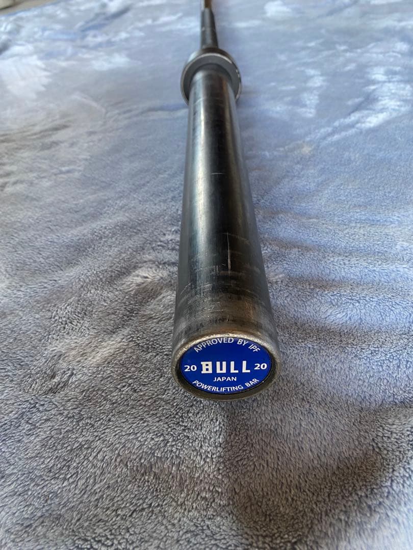 BULL パワーリフティング用 オリンピックシャフト 2200mm送料込み