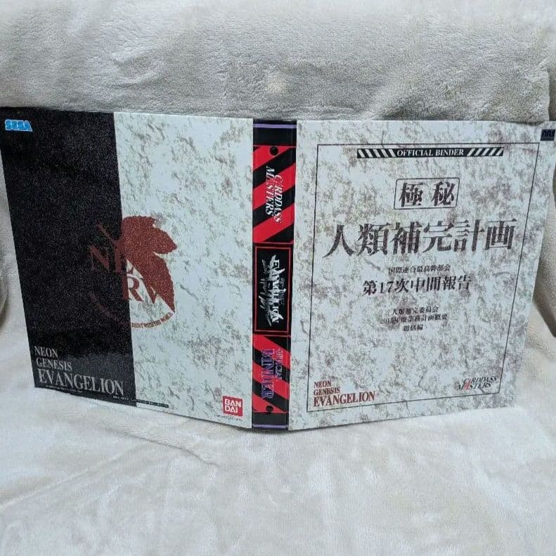新世紀エヴァンゲリオン　カードダスマスターズ　極秘人類補完計画　バインダー付