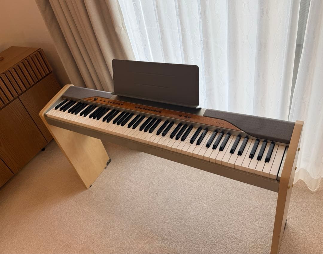 【組み立てなし】カシオ 電子ピアノ PriviA PX-110 純正スタンド付き