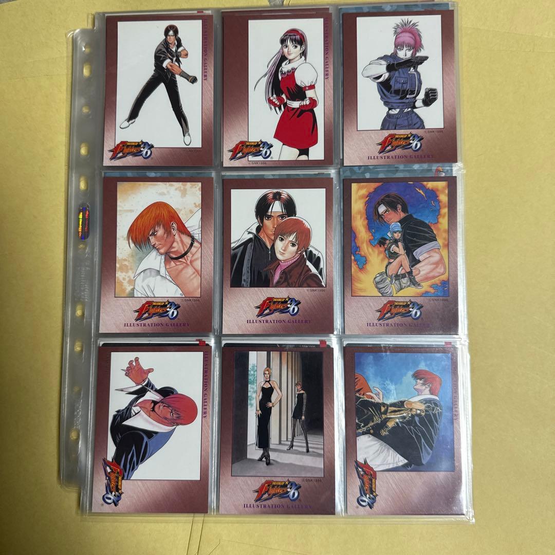 SNK ゲーメスト　コレクション　トレーディング　カード　kof 餓狼　サムスピ