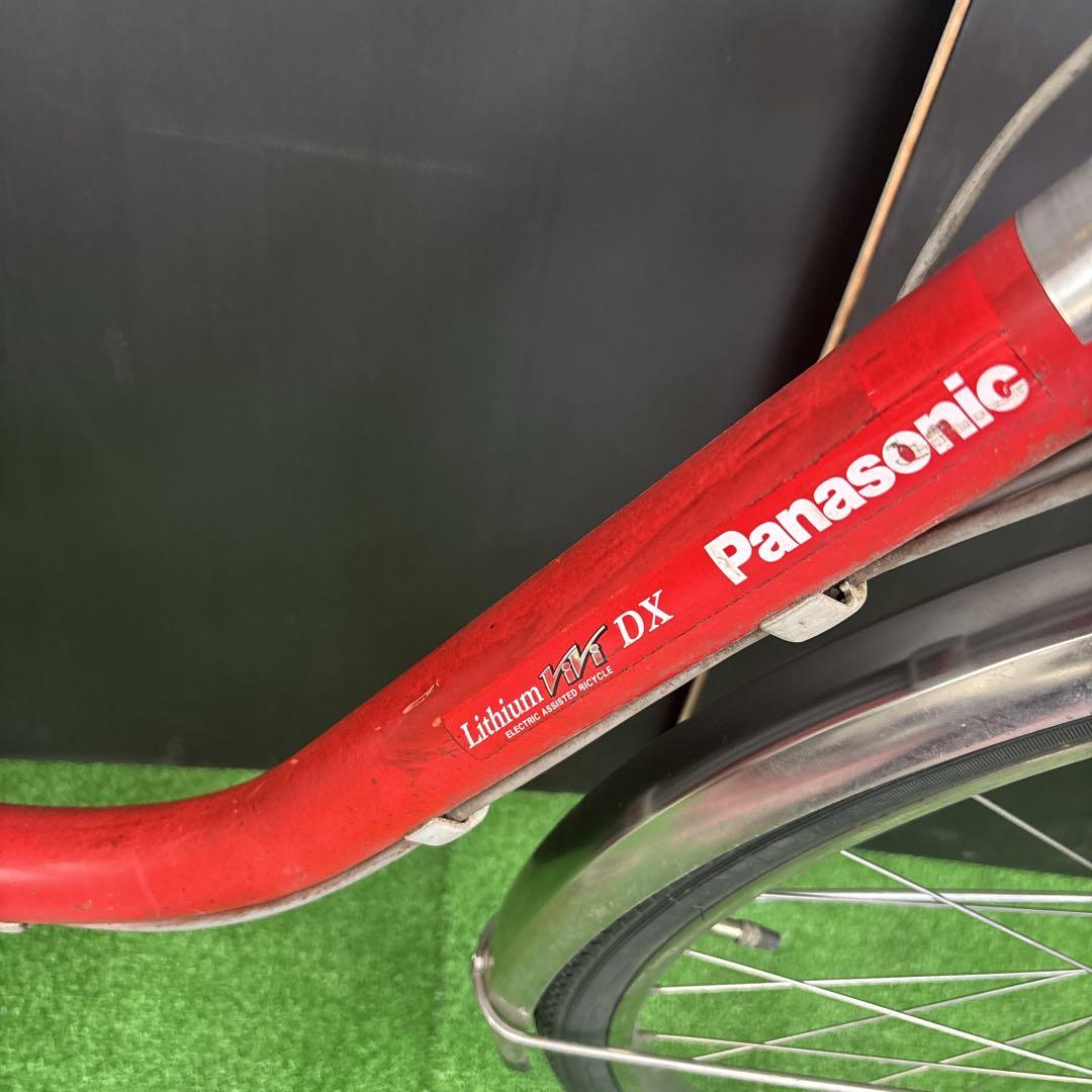 電動自転車 Panasonic Lithium vivi DX レッド　11⚫️