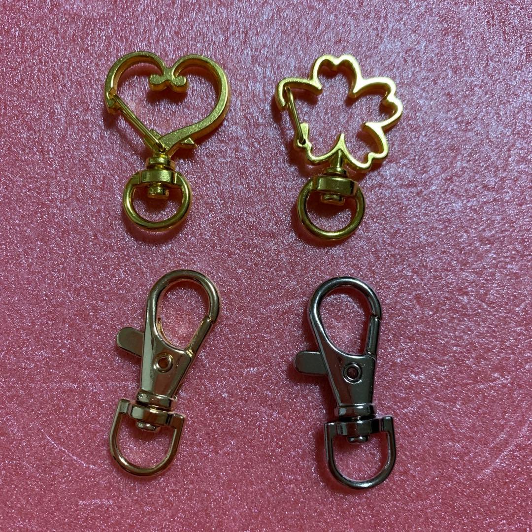 Man レジンキーホルダー さくらシェイカー 雪だるま ハンドメイド