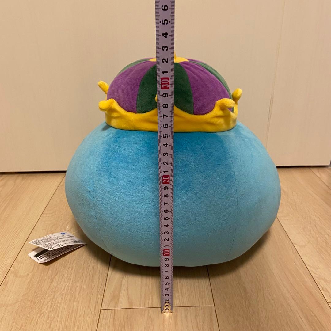 新品タグ付き 平成レトロ スマイルスライム キングスライム ぬいぐるみ Lサイズ