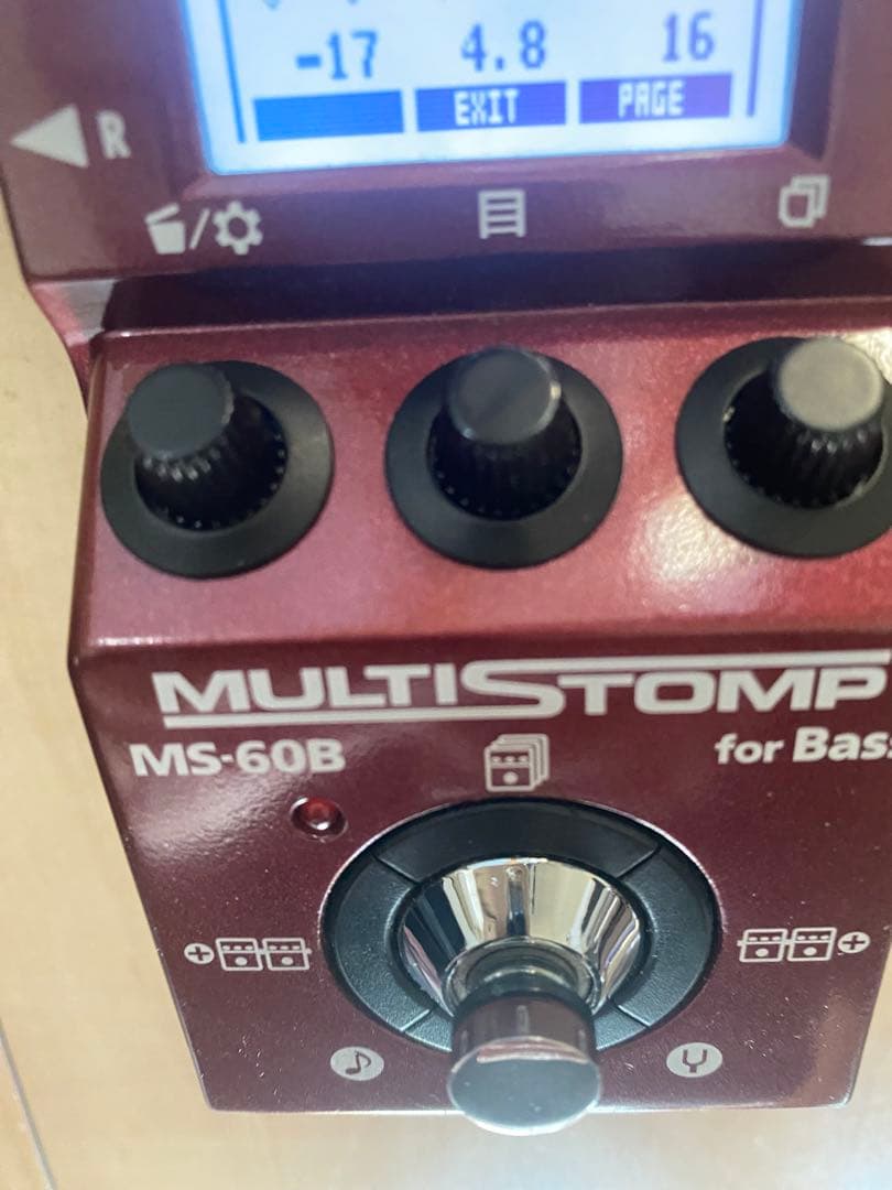 ZOOM MULTISTOMP MS-60B ベース　マルチエフェクター