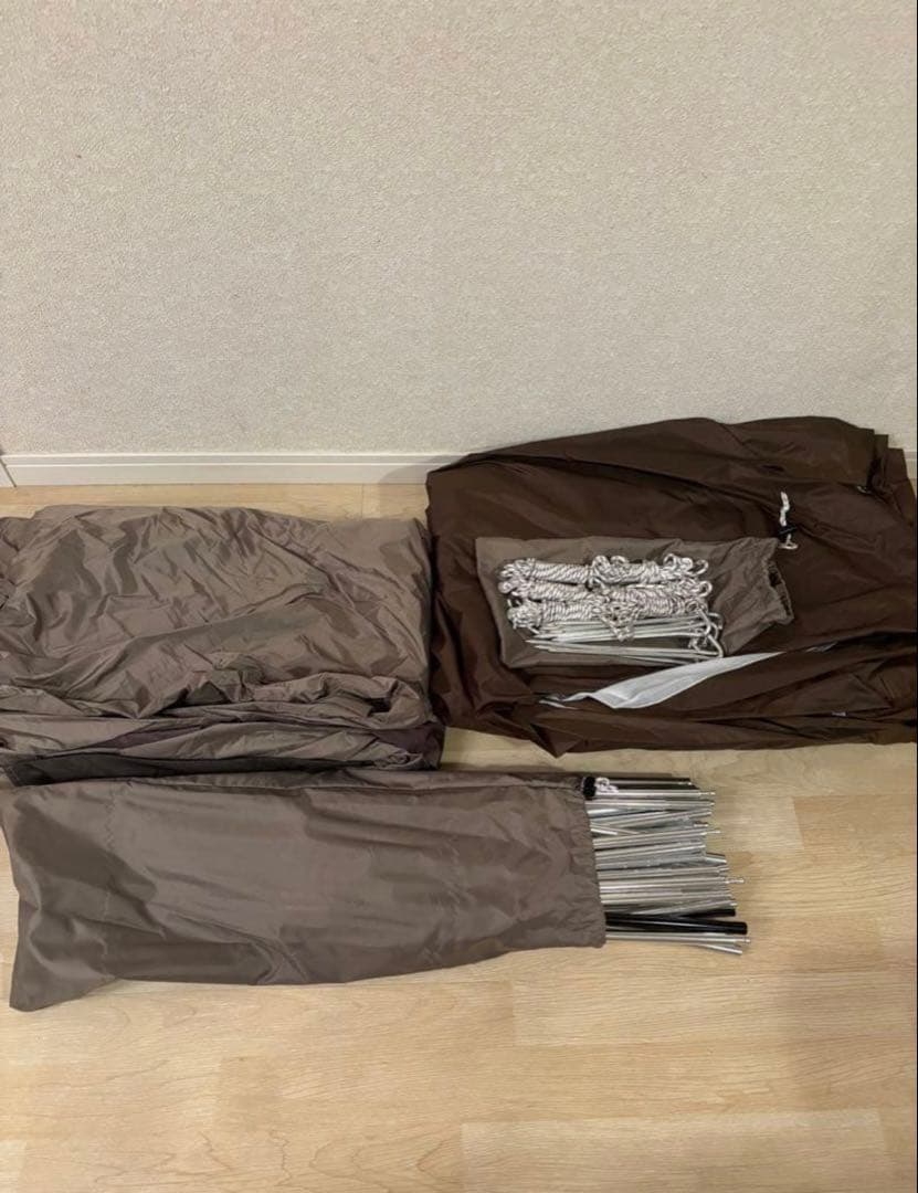 スノーピークランドネストM・タープセット グランドシート付き！